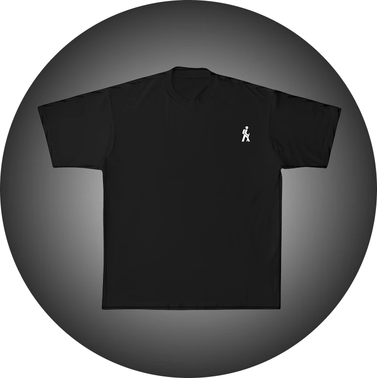 Футболка черная &quot;Путник. След&quot;